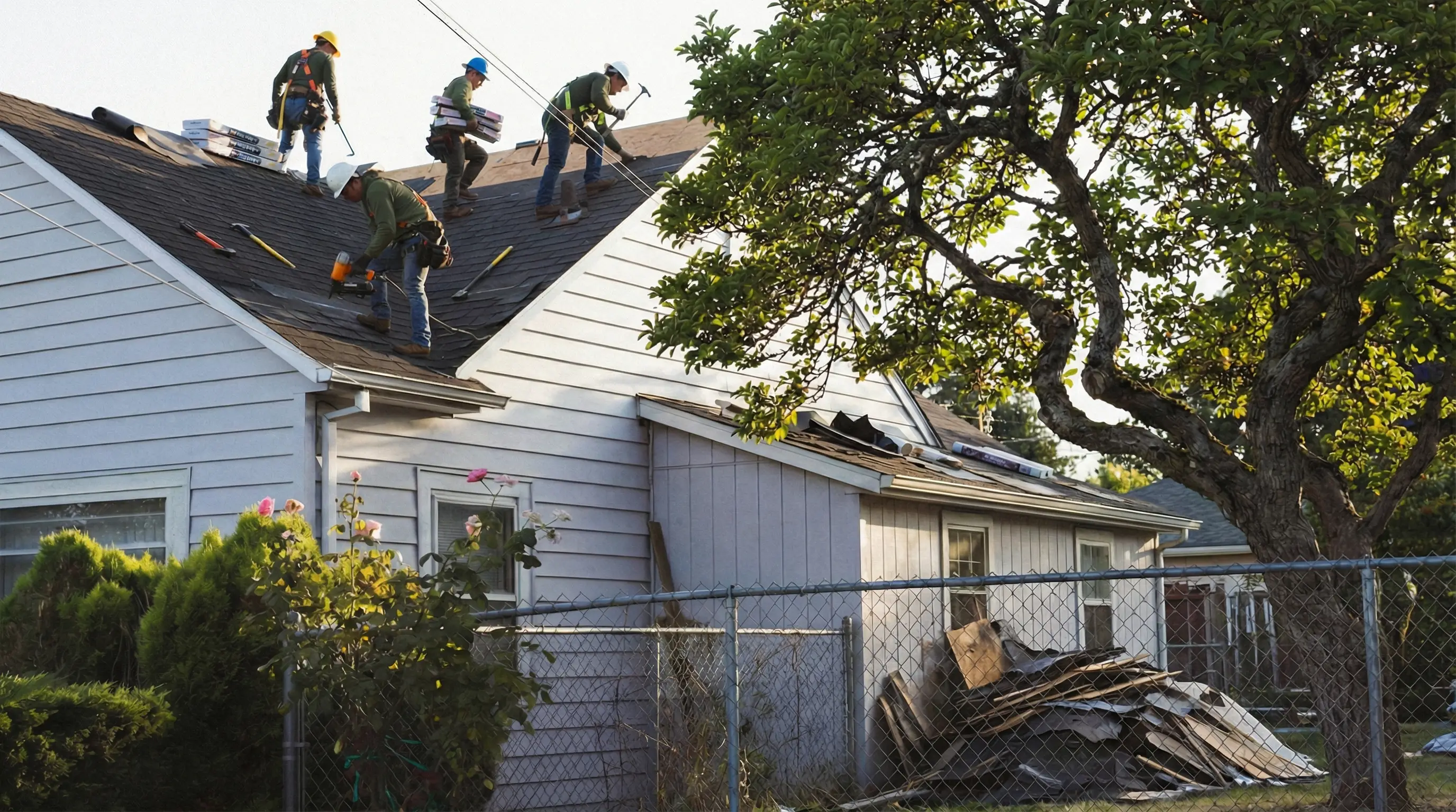 Roofing Background